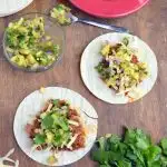 Permalink to: Slow Cooker BBQ Pork Tacos with Pineapple Salsa Slow Cooker BBQ Pork Tacos