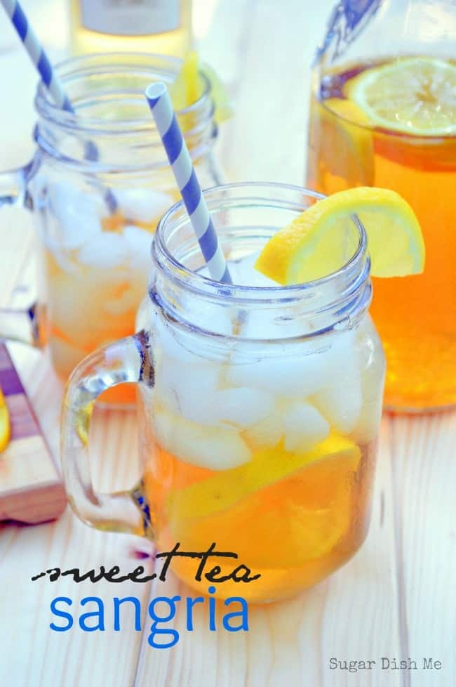 sweet tea sangria