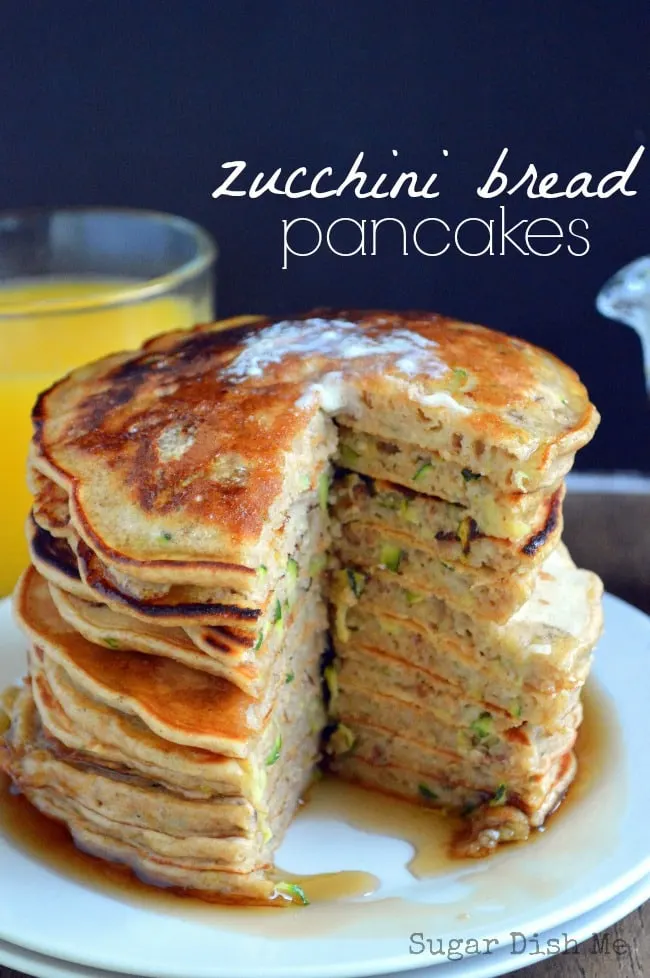 Zucchini Bread Pancakes