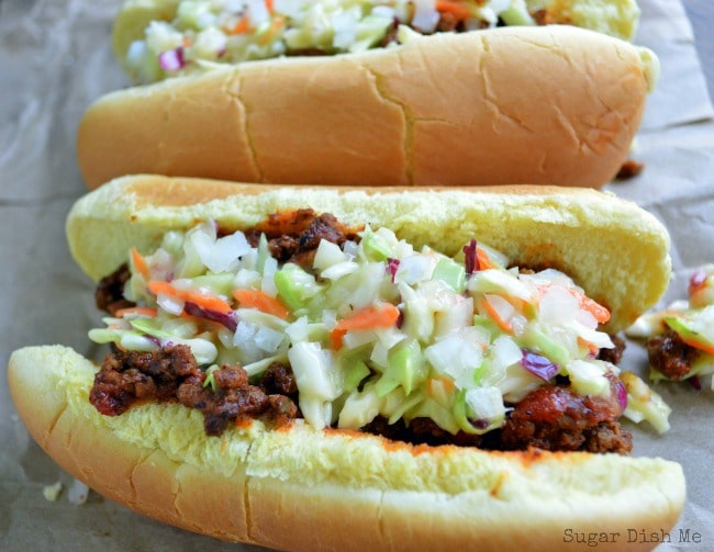 Carolina Dog with Slaw