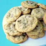 Chewy Chocolate Chip Cookie Recipe with sea Salt