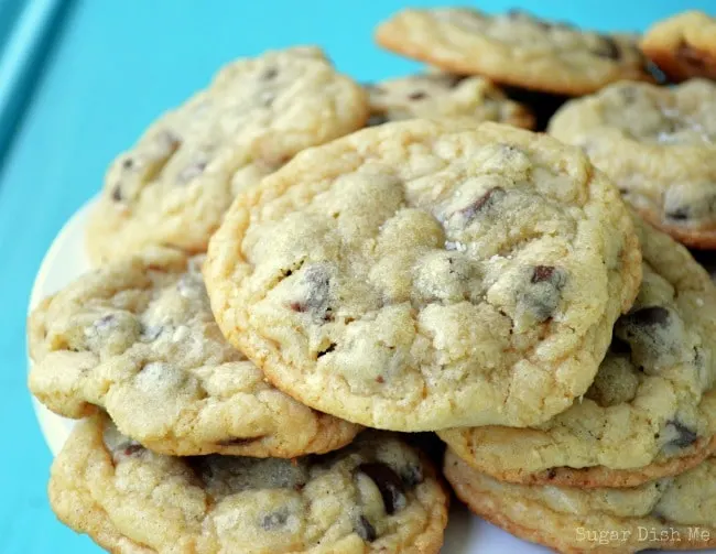 Chocolate Chip Cookies with Sea Salt