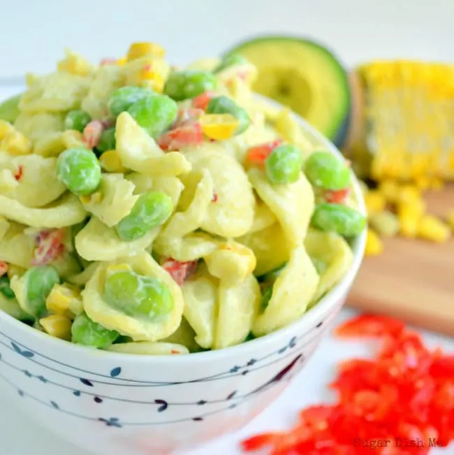 Pasta Salad with Greek Yogurt Dressing and No Mayo