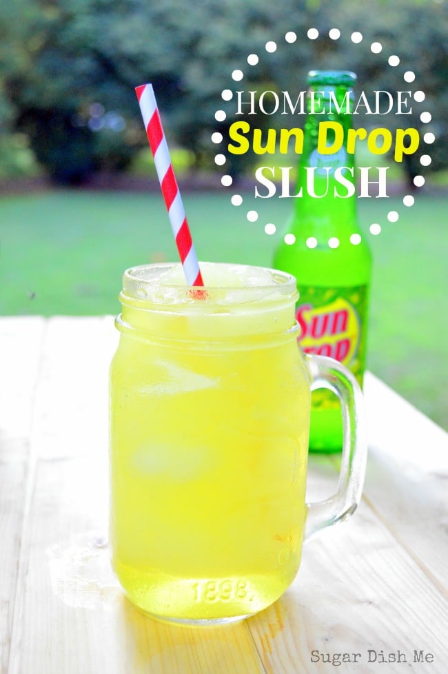 Homemade Sun Drop Slush