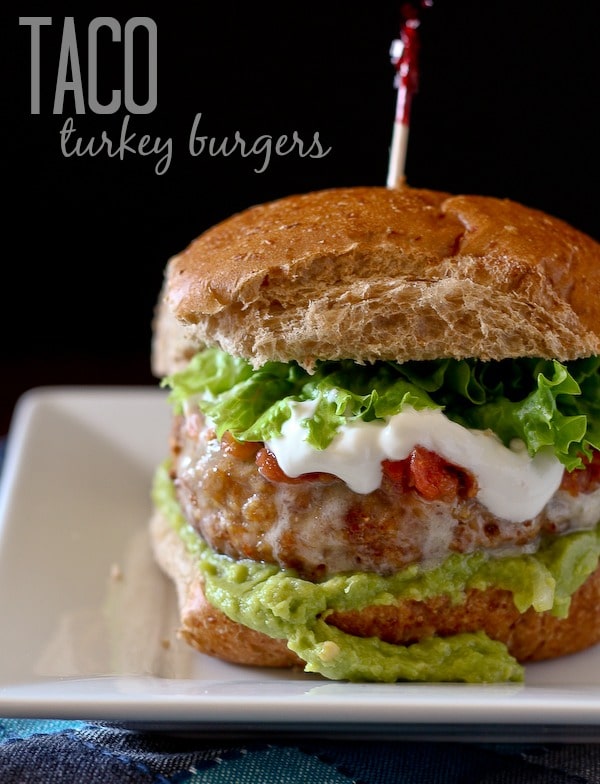 Taco Turkey Burger