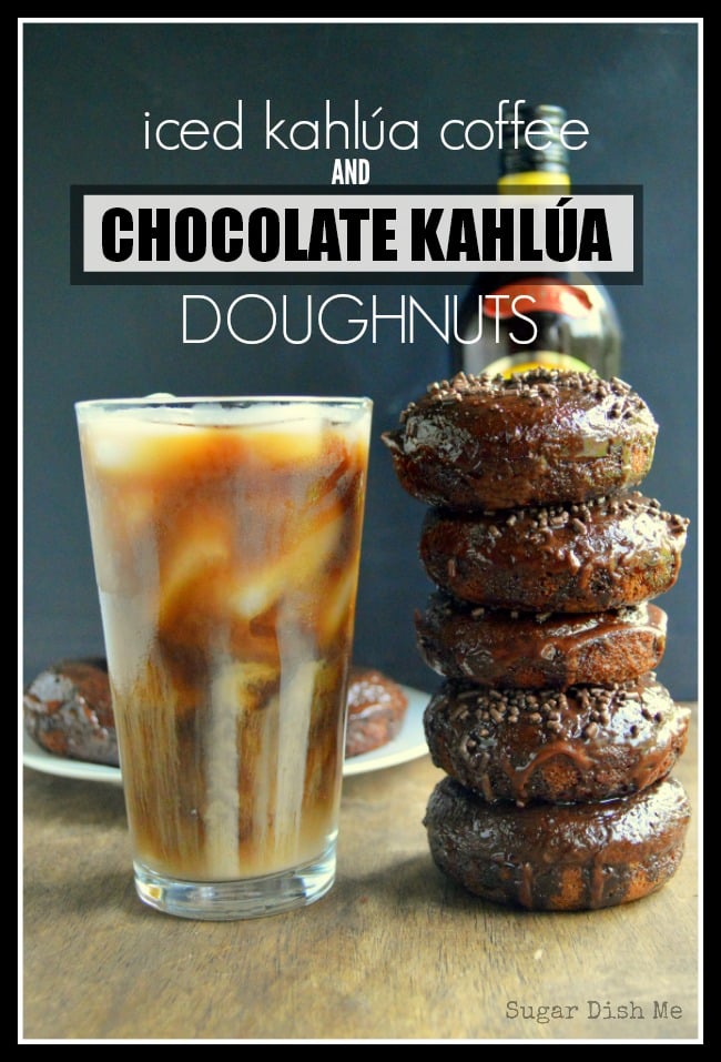 Chocolate Kahlua Doughnuts