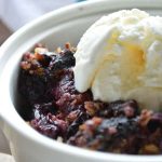 Permalink to: Slow Cooker Blueberry Coconut Cobbler Slow Cooker Blueberry Coconut Cobbler warmed with ice cream on top