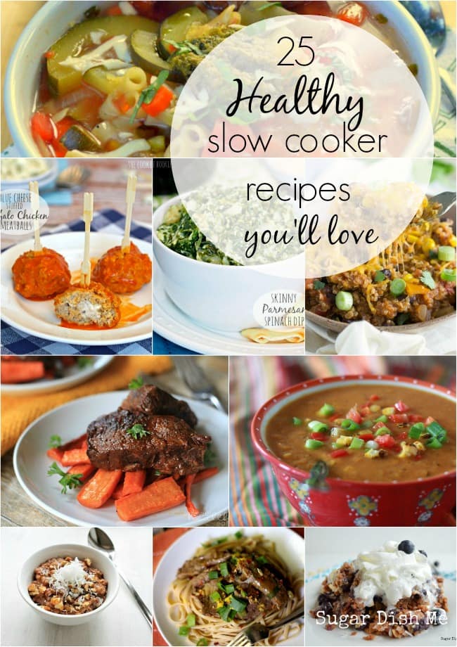 25 Healthy Slow Cooker Recipes - Sugar Dish Me