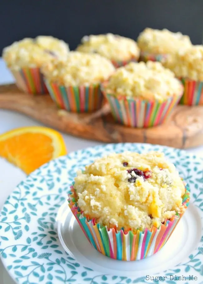 Blueberry Muffins with Brown Butter and Orange