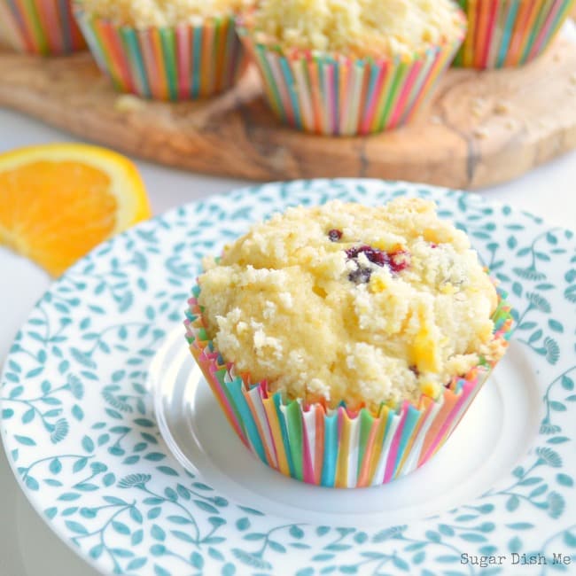 Orange Blueberry Muffins