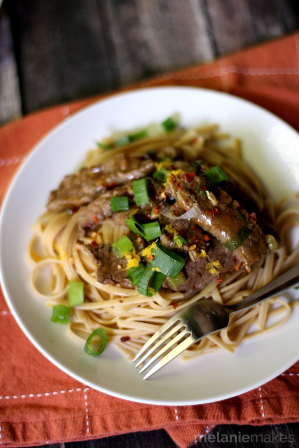 Slow Cooker Spicy Orange Beef