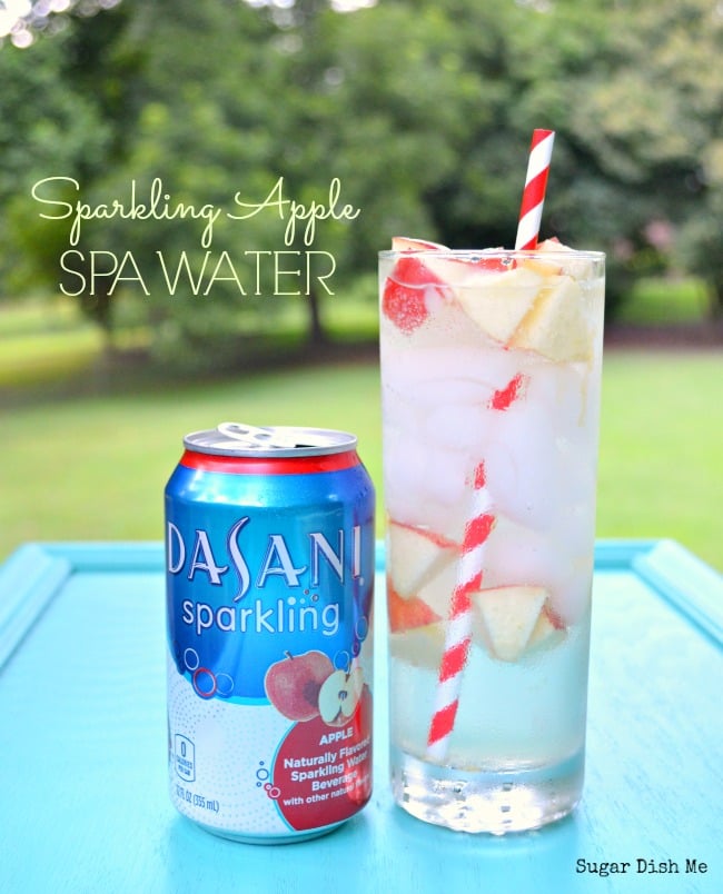 Sparkling Apple Spa Water