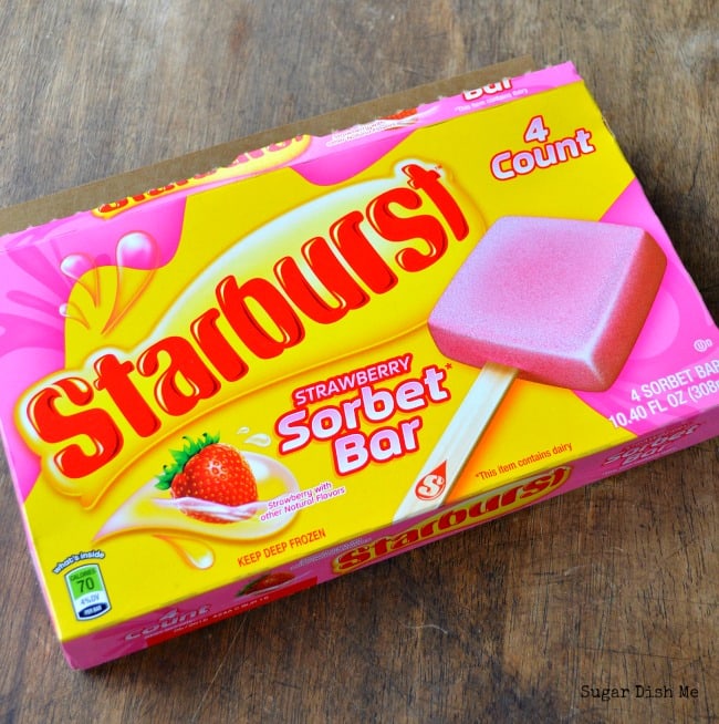 Starburst Sorbet Bars