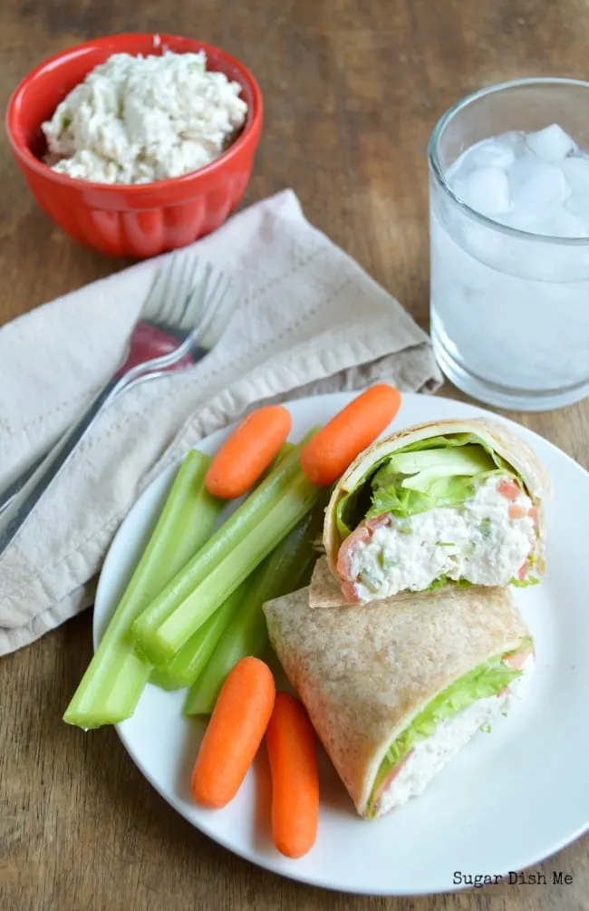 Dill Chicken Salad with Greek yogurt