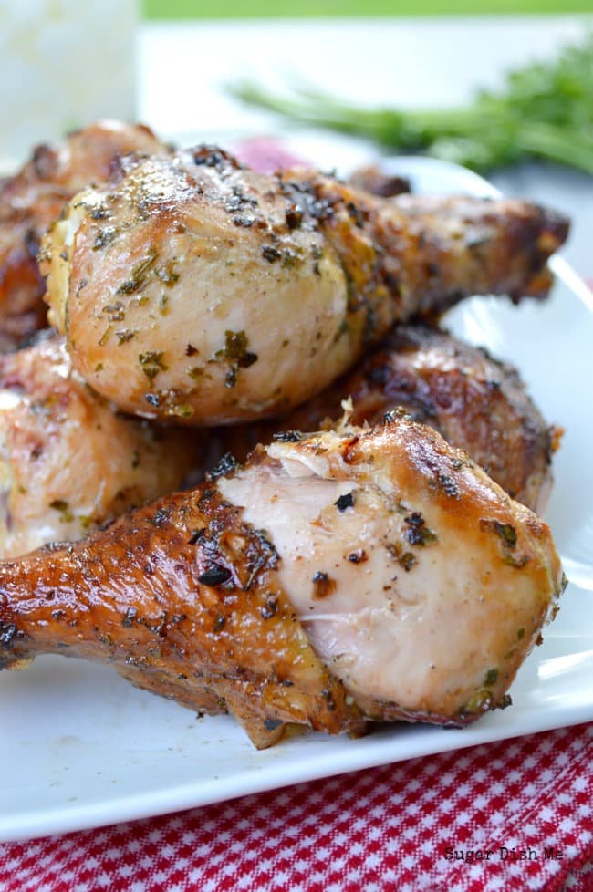 Chicken Legs with Chimichurri Sauce