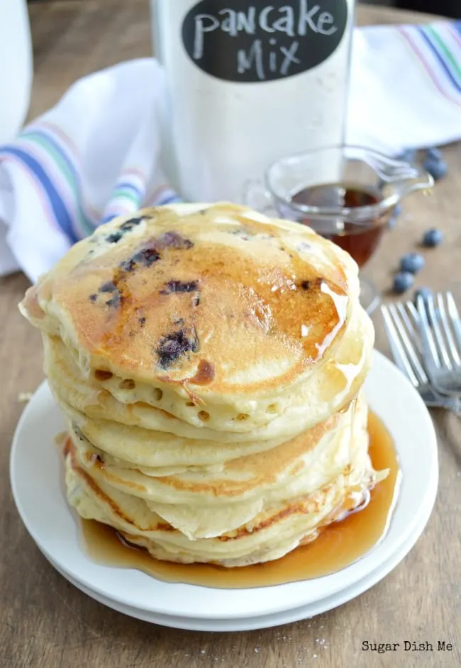 Homemade Fluffy Pancake Mix