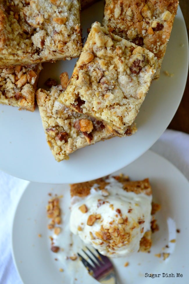 Spicy Almond Blondies