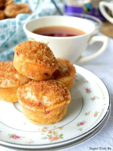 Raspberry Orange Tea Muffins