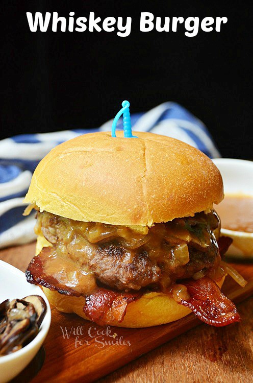 Whiskey Burgers via Will Cook for Smiles on Meal Plans Made Simple