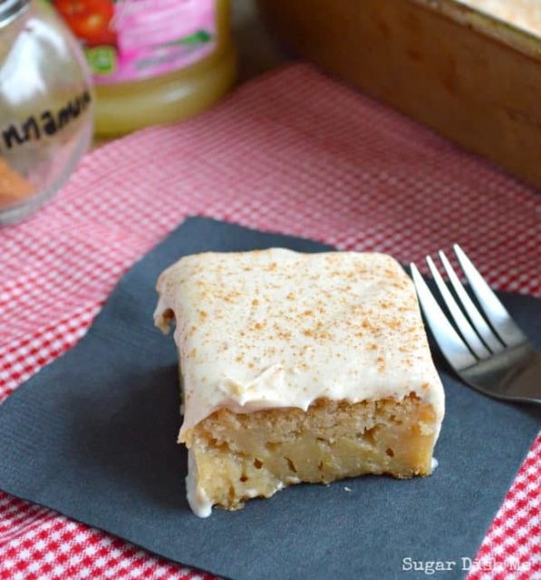 Applesauce Snack Cake Sugar Dish Me