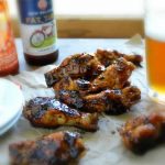 Beer Braised Chicken Wings