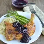 Rrange Basil Butter Roasted Chicken