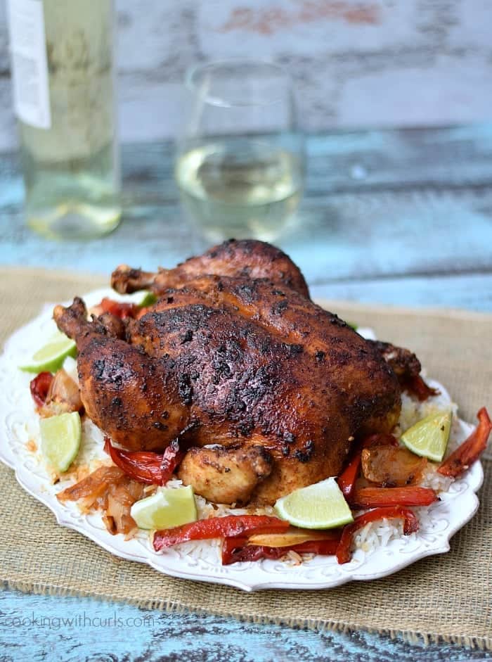 Peruvian Roasted Chicken via Cooking with Curls on Meal Plans Made Simple