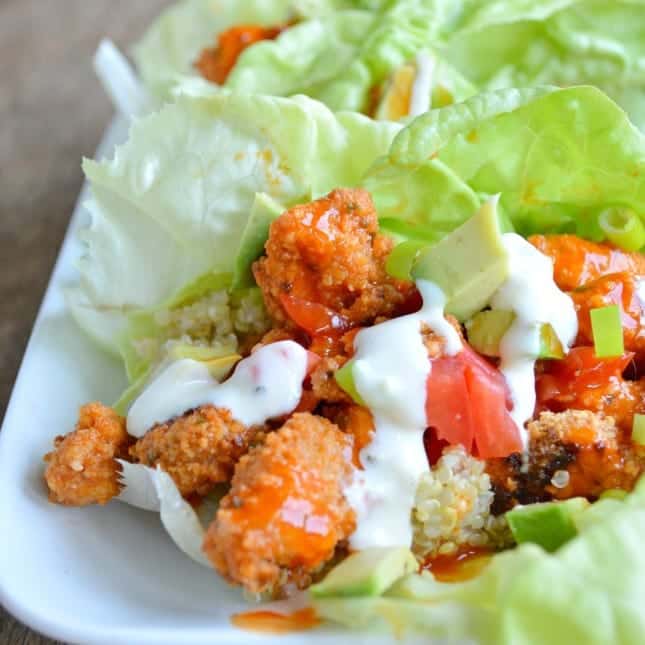 Permalink to: Buffalo Chicken Lettuce Wraps Buffalo Chicken Lettuce Wrap Recipe