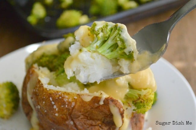 Cheesy Broccoli Potato Recipe