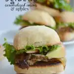 Permalink to: Pork Tenderloin Sliders Pork Tenderloin Sliders with Apples and Caramelized Onions