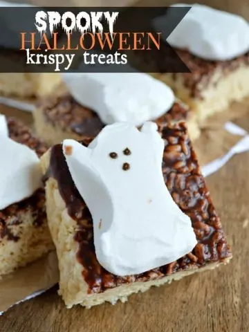 Spooky Halloween Krispy Treats