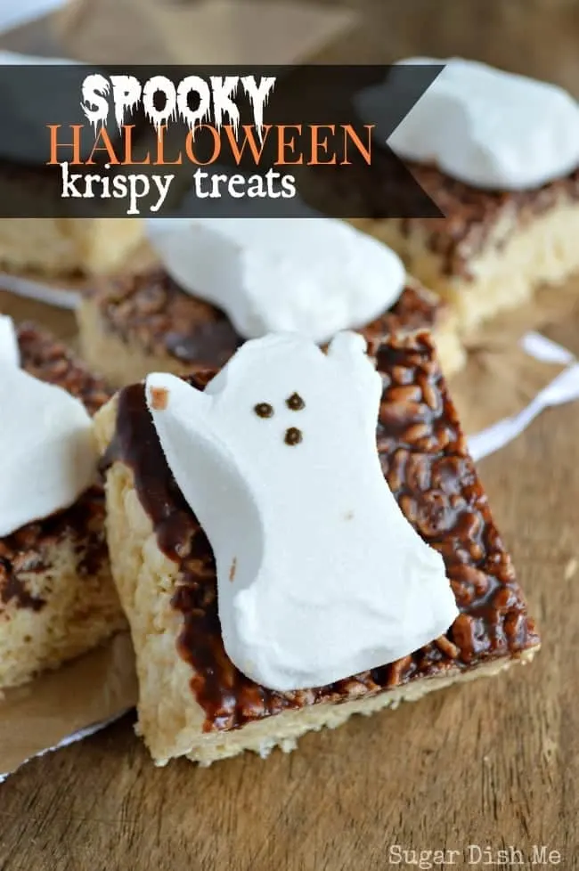 Spooky Halloween Krispy Treats