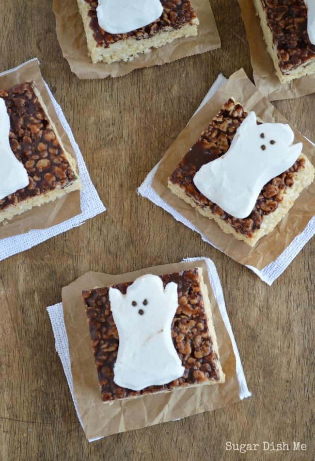 Spooky Krispy Treats