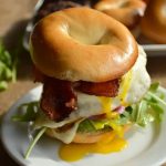 Breakfast Burgers with Maple Sriracha Aioli