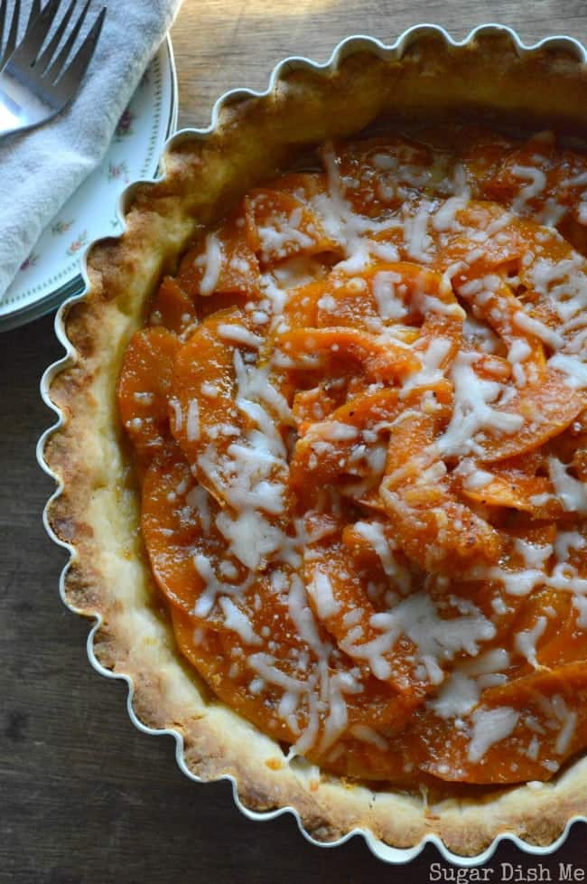 Brown Sugar Butternut Squash Tart - Sugar Dish Me