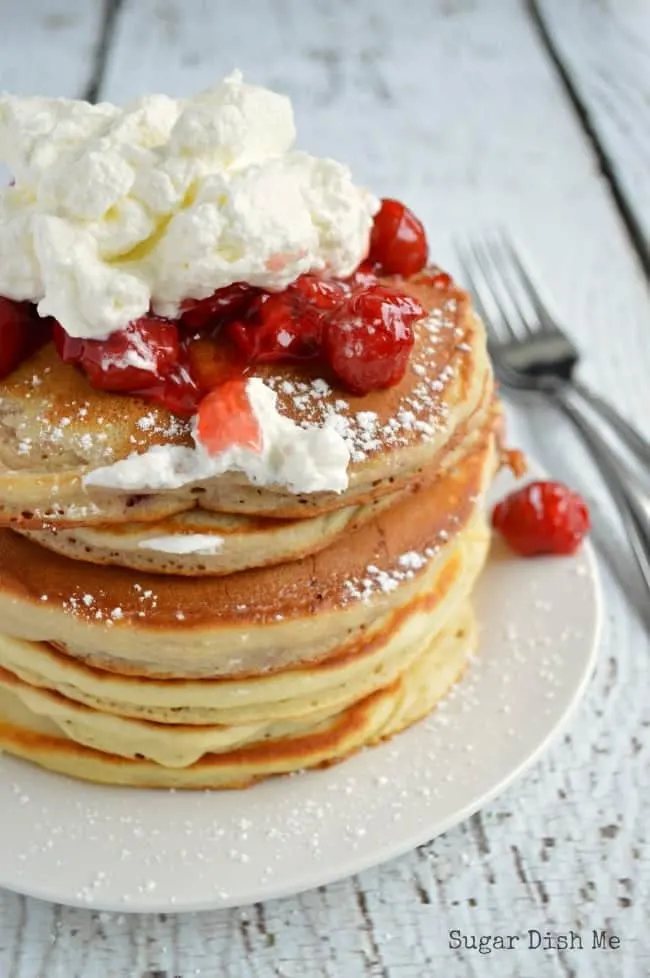 Cherry Pie Pancake Recipe