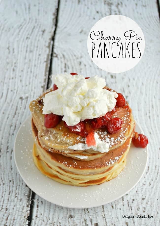 Cherry Pie Pancakes