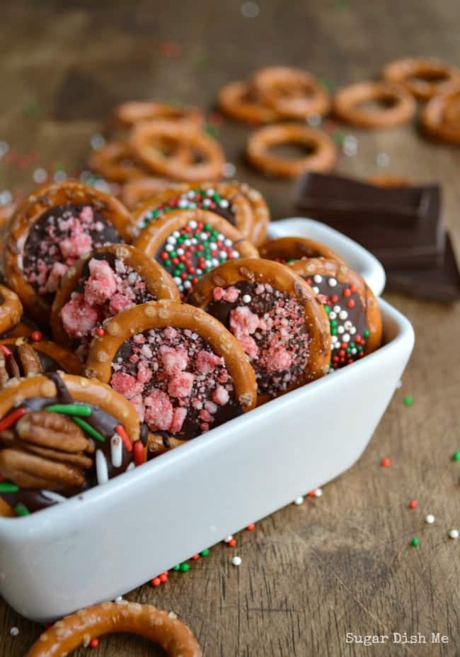 Chocolate Pretzel Bites Recipe