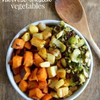 Rainbow Harvest Roasted Vegetables