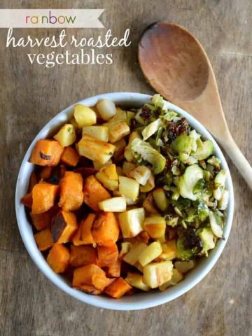 Rainbow Harvest Roasted Vegetables