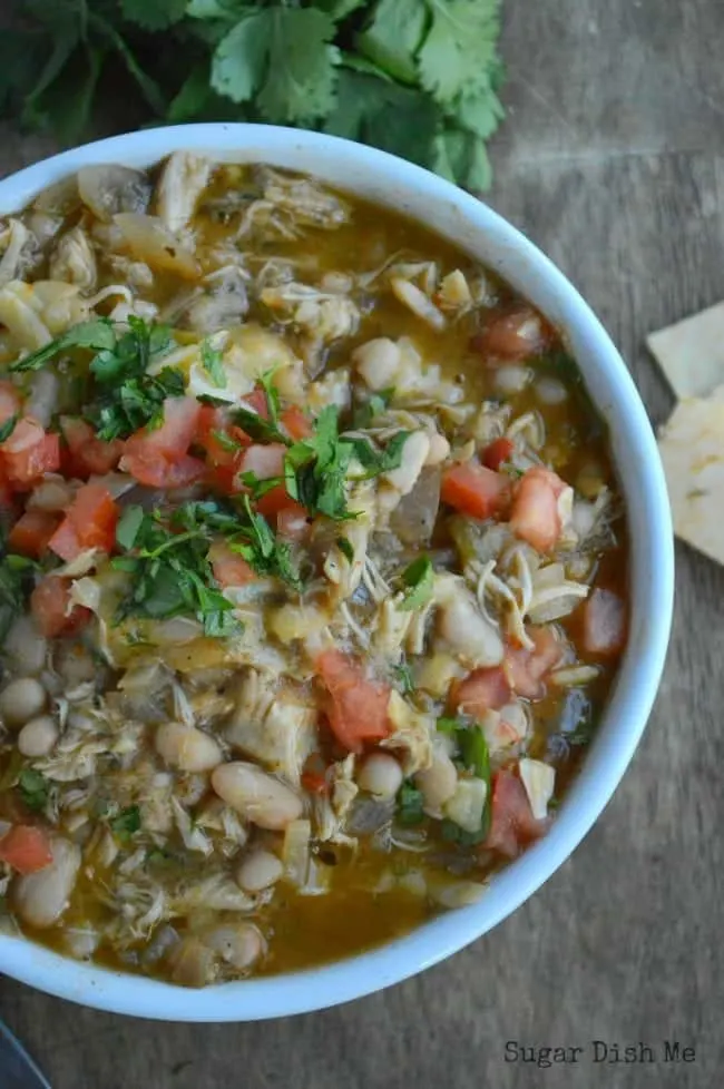 Crock Pot White Chicken Chili