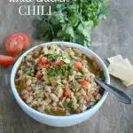 slow Cooker White Chicken Chili