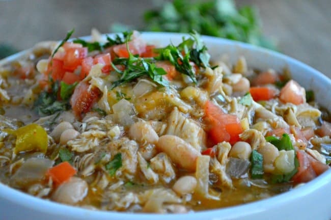 Slow Cooker Chicken Chili Recipe