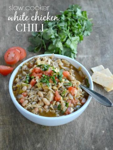 slow Cooker White Chicken Chili