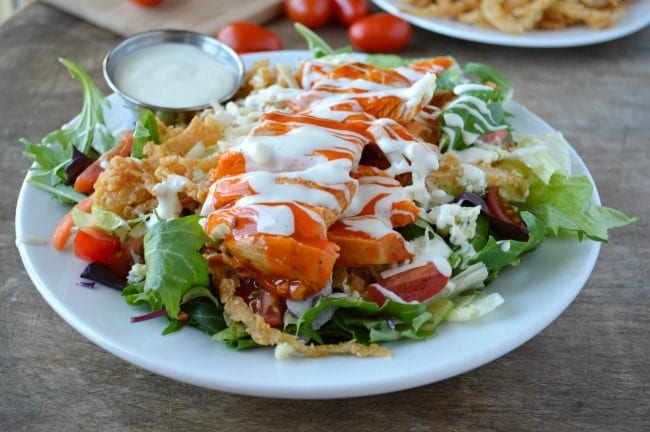 Grilled Buffalo Chicken salad Recipe