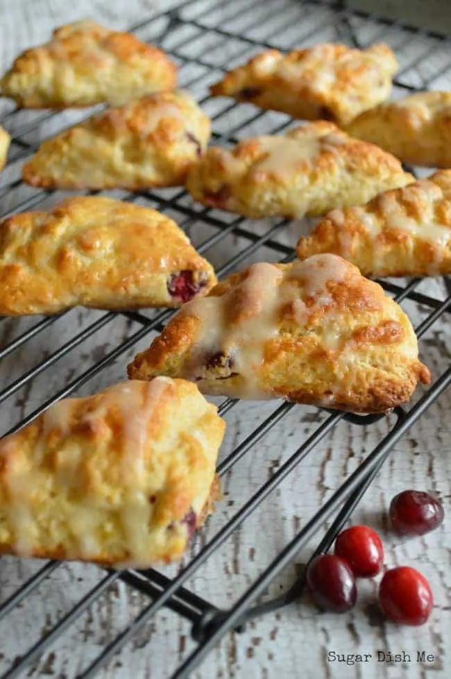 Cranberry Orange Scones