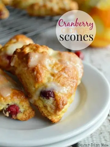 Cranberry Orange Scones