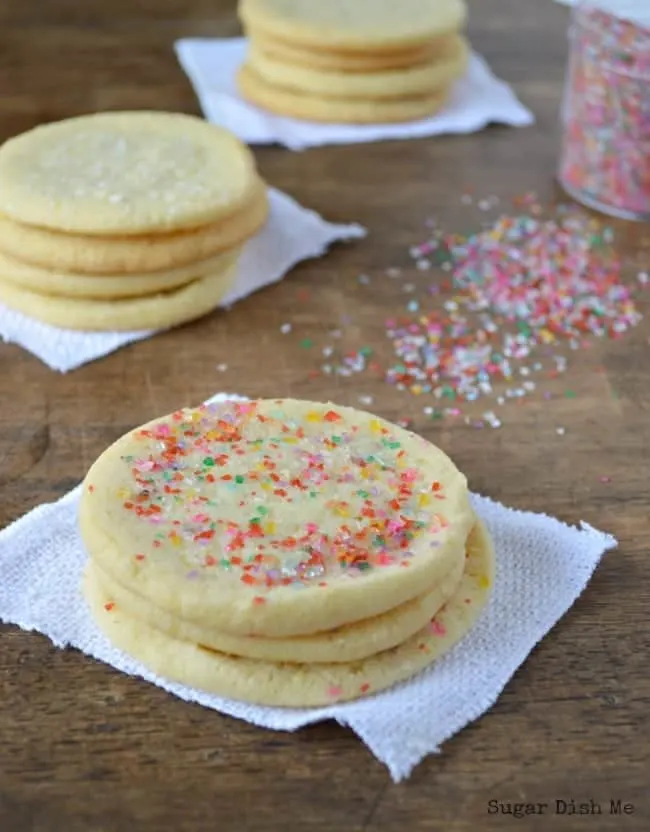 Lemon Ginger Sugar Cookie Recipe