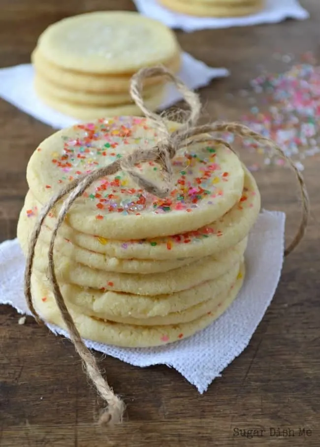 Lemon Ginger Sugar Cookies