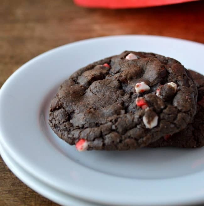 Peppermint Hot Chocolate Brownie Cookie Recipe